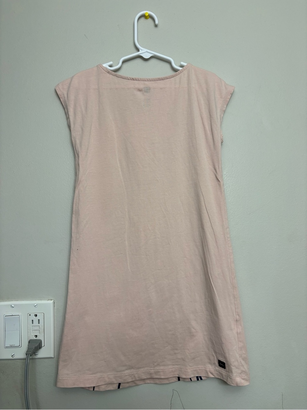 Tea Collection Pink Shift Dress with Red Floral Print - Picture 2 of 6